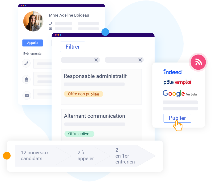 screenshot of We Recruit